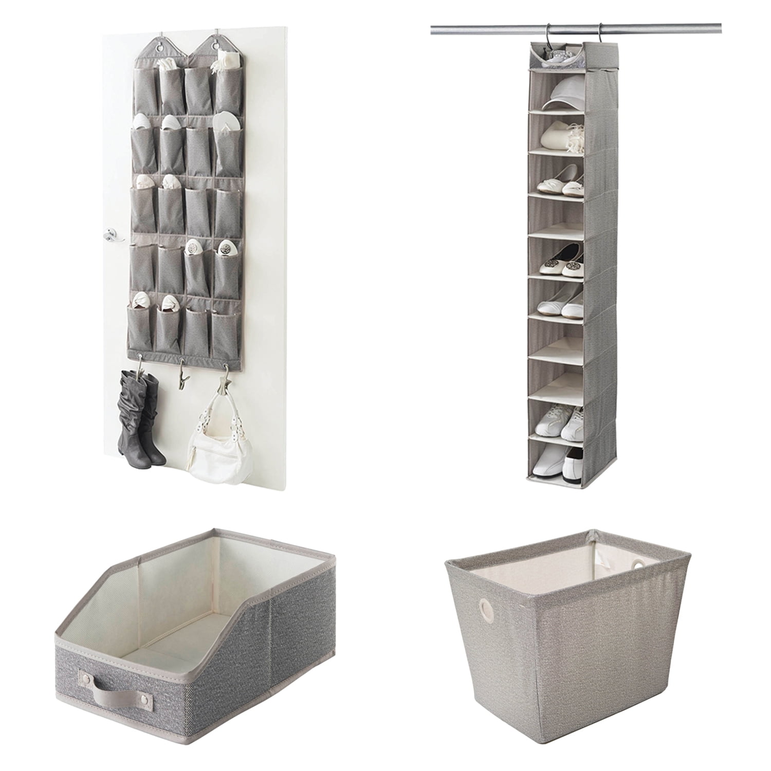 Neatfreak Harmony Twill Collection Closet Organizer, Shoe Organizer