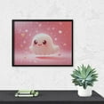 thumbnail image 5 of Diamond Art Kits for Adults, Halloween Pink Cute Ghost ADiamond Painting Kits for Beginners, Frameless Round 5D Full Drill Diamonds Art Pictures Gem Art Crafts Home Decor Gifts, 5 of 8
