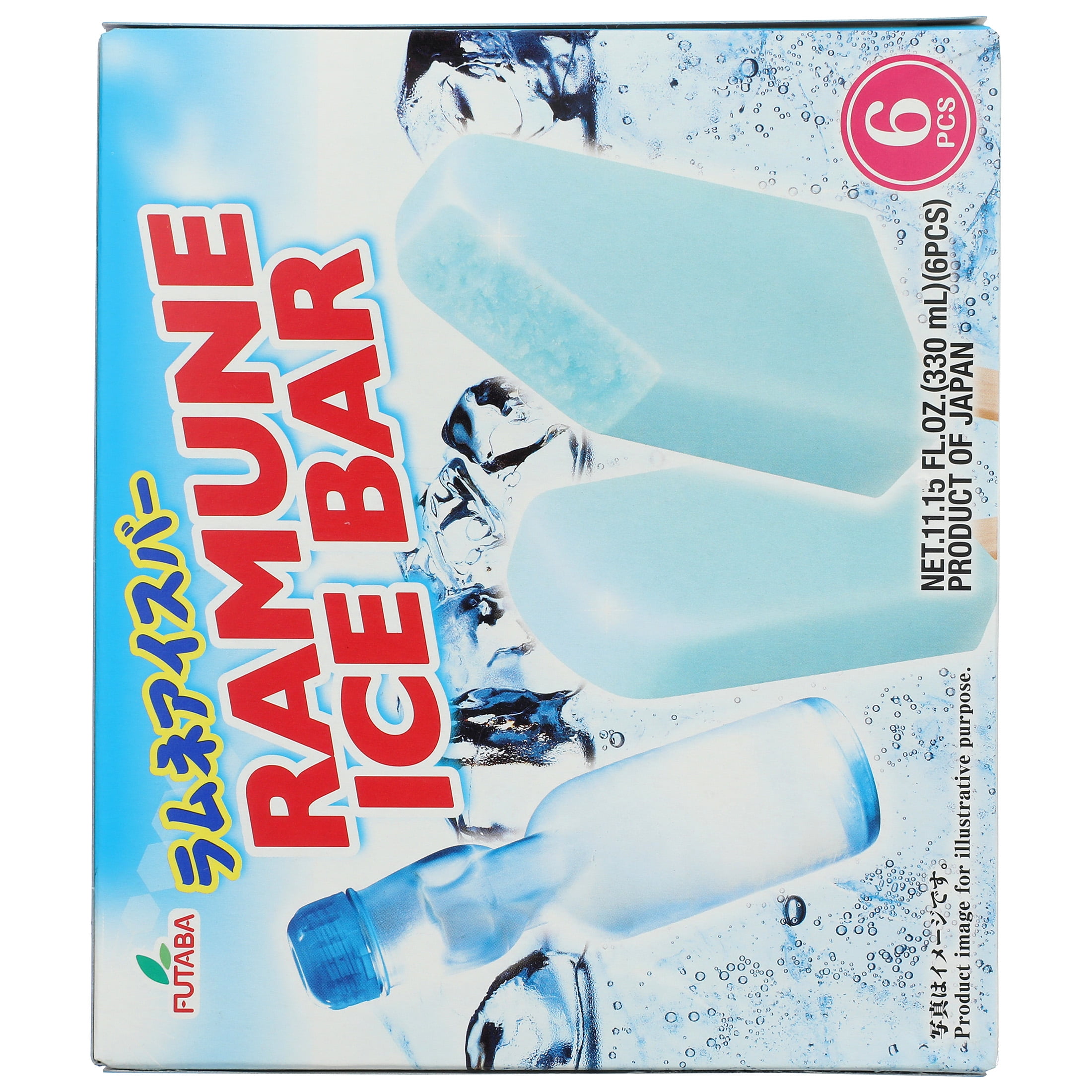 Futaba Ramune Ice Bars, 11.15 fl oz, 6 Ct