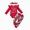 C022-Red, variant on NOLDARES Baby Girl Clothes Toddler Infant Fall Winter Outfits Romper Newborn 0 3 6 9 12 18 24 Months Girls’ Clothing Set,C022-Red