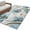 Blue, variant on 3'x5' Rug for Living Room Bedroom, Teal Blue Tulips Washable Area Rugs Non-Slip Carpet Mats, Spring Floral Barn Doors Vintage Wood Beige Indoor Low Pile Area Rug Runner for Kitchen, Mudroom