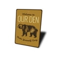 thumbnail image 4 of Bear Den Novelty Decor, Metal Wall Sign - 10x14 Inches, 4 of 4