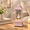 Ballerina Pink, variant on Carriage Shaped Christmas Snow Globe with Music Box and Lights