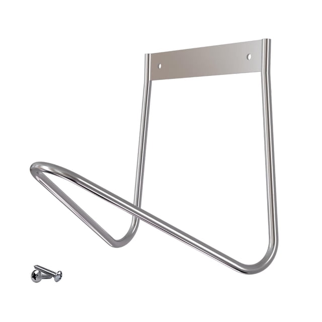 Soporte para manguera de jardín, estante de almacenamiento de manguera, gancho para colgar en la pared, de metal, para manguera de jardinería, para