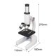 thumbnail image 4 of Microscopio Monocular 640X, enfoque Coaxial Dual, ángulo de volante, microscopios biológicos ajustables para adultos y niños, 4 of 8