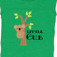 thumbnail image 4 of Inktastic Koala Bear Little Cub Boys or Girls Baby Bodysuit, 4 of 5