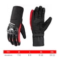 thumbnail image 3 of Guantes de moto de invierno impermeables guantes de moto para clima frío guantes de montar cálidos, 3 of 8