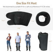 FIT KING Leg Massager for Circulation, Calf Air Compression Massager with Heat, Gift for Mom Dad Women Men FSA/HSA Eligible