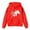 A-Red536, variant on XIAONU Women's -Lined Hoodie Playful Graphic Casual Pullover Daily Comfortable Pet Lover Top