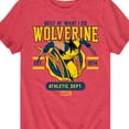 thumbnail image 3 of Marvel Wolverine - Collegiate Scratch - Toddler and Youth Short Sleeve Graphic T-Shirt, 3 of 5
