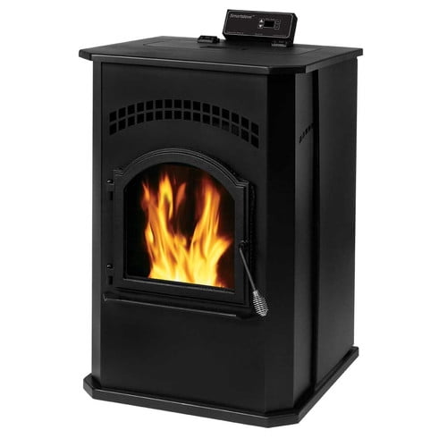 England's Stove Works Smart 2,200 sq. ft. Direct Vent Pellet Stove by