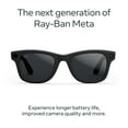 thumbnail image 2 of Ray-Ban Meta Wayfarer Large (Gen 2) - Matte Black, Transitions Grey Lenses, 2 of 12