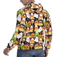 thumbnail image 6 of Kdxio Halloween1 Print Mens Casual Hooded Collar Drawstring Hoodies Pullover Sweatshirts Casual Long Sleeve Shirts-XX-Large, 6 of 7