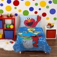 thumbnail image 4 of Sesame Street Toddler Blanket - 40" x 50" - Elmo, Big Bird, Cookie Monster, & Oscar The Grouch, 4 of 4