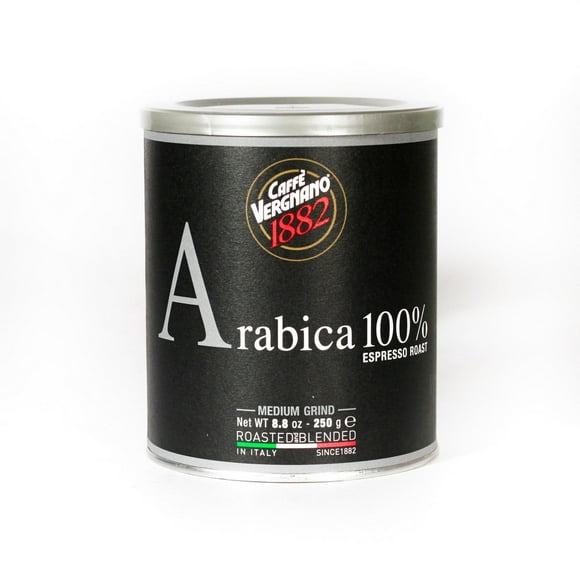 Vergnano Arabica Ground Coffee Moka Tin, 250 g