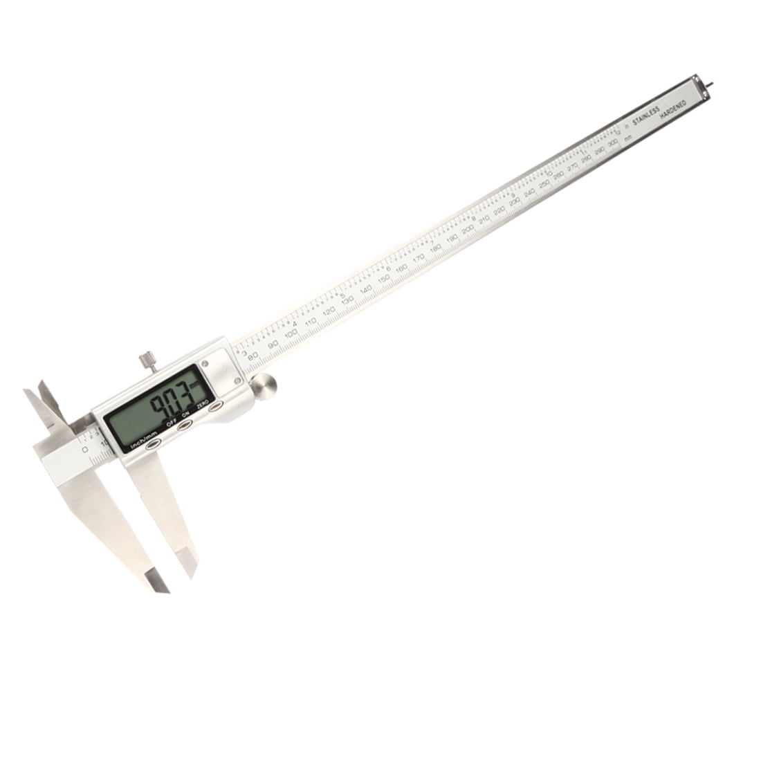 Digital Caliper, Stainless Steel, 12 inch/300mm, Inch/Metric Conversion