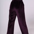thumbnail image 6 of Girls 2 Piece Velvet Tracksuit for Ages 5‑12, Zip up Hooded Jacket and Elastic Waist Long Pants Soft Velour Outfit for Teen Girls Daily Casual Wear Purple 9-10Years, 6 of 6