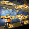 thumbnail image 3 of Dolanus Remote Control Car - Transform Robot RC Cars Contains All Batteries: One-Button Deformation and 360 Degree Rotating Drifting, Present Christmas Birthday Gift for Boys/Girls, 3 of 5
