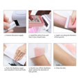 thumbnail image 3 of Chauffe-cire électrique portable pour épilation des bras et des jambes, rose et blanc, 3 of 4