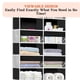 thumbnail image 4 of Organizador para colocar sobre la puerta Ofiray-Home, 6 niveles con 12 compartimentos, 4 of 7