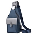 thumbnail image 1 of Bolso de hombro impermeable para hombre, bolso de mensajero USB, bolso de hombro informal para hombre, tela Oxford, 1 of 5