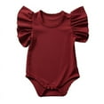 thumbnail image 3 of Baby Girls Rompers, Bullpiano Infant Baby Bodysuits, One-Pieces, Newborn-12M, 12-24M, 1-5T, Clearance, 3 of 3