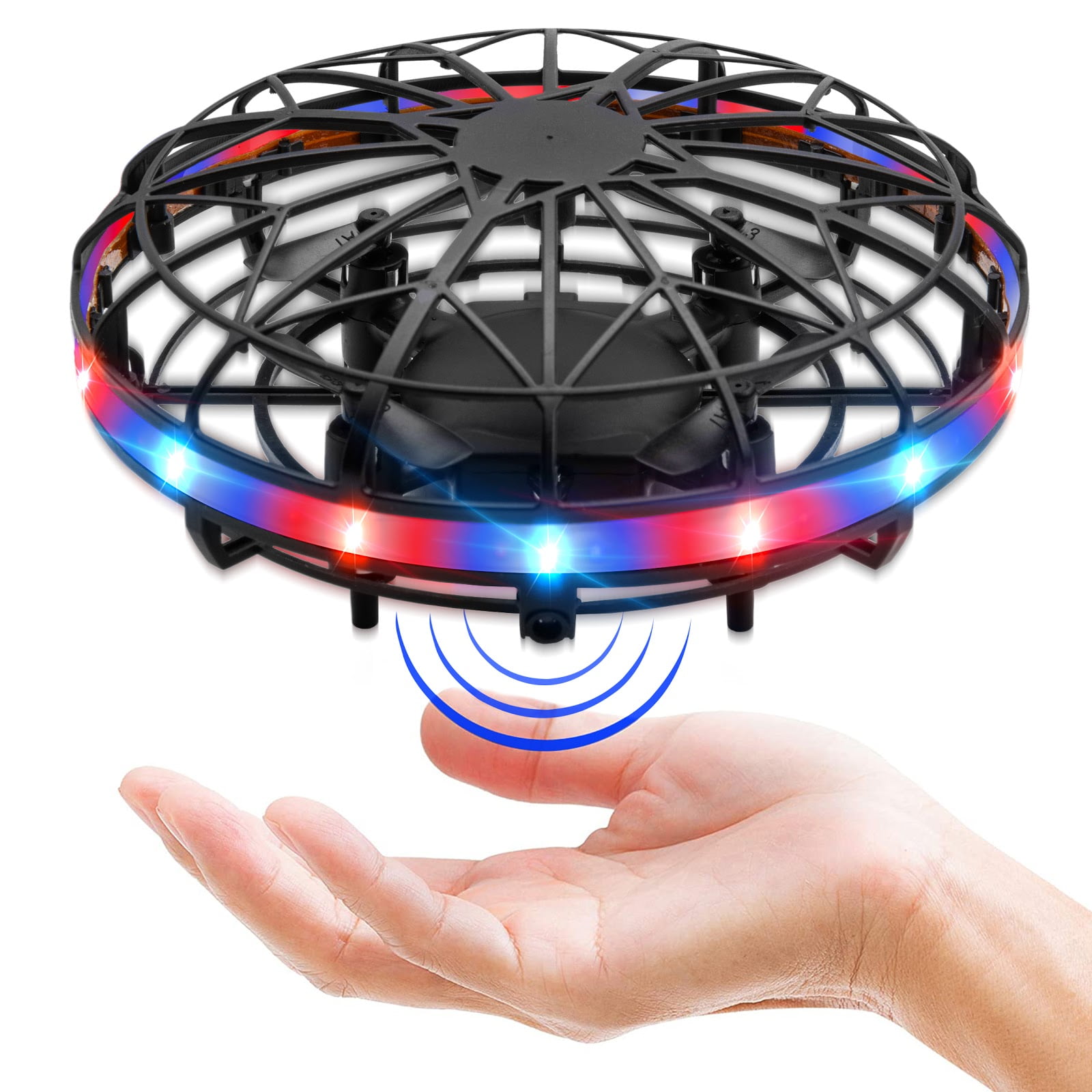 Force1 Scoot Aerial Drone Hand Controlled Indoor Flying Hover Ball with