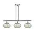 thumbnail image 7 of Innovations Lighting 516-3I Gorham Gorham 3 Light 36" Wide Linear Chandelier - Chrome, 7 of 7
