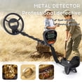 thumbnail image 3 of KKMOON MD810 Portable Installation Facile Détecteur de Métal Souterrain Haute Sensibilité Bijoux Trésor Or Outil de Détection de Métal Chercheur avec Écran LCD Grand Écran pour Adultes et Enfants, 3 of 7