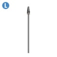 thumbnail image 1 of 100mm Long Reach Rotary Burr Double Cut Tungsten Carbide Carving Bit 3mm Shank, 1 of 6