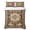 Brown, variant on Twin Quilt Set 68''x86'', Dark Red Grey Black Ombre Lightweight Summer Bedspread Coverlet Set with 2 Pillow Shams, Farmhouse Gradient Minimalist Breathable All Season Quilt Bedding for Dorm/Bedroom