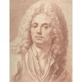 thumbnail image 2 of Benedetto Luti 15x18 Gold Ornate Wood Frame and Double Matted Museum Art Print Titled - Portrait of a Man (1666-1724), 2 of 4