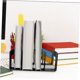 thumbnail image 5 of unbranded Separador De Libros Negro Con Seguro Y Gran Capacidad Para Oficina Y Estudio, 5 of 8