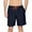 Navy, variant on WUWUQF Mens Swimming Trunks Plus Size Shorts Sports Net Beach Dry Quick with Inner Casual Pants Men's Swimwear Blue