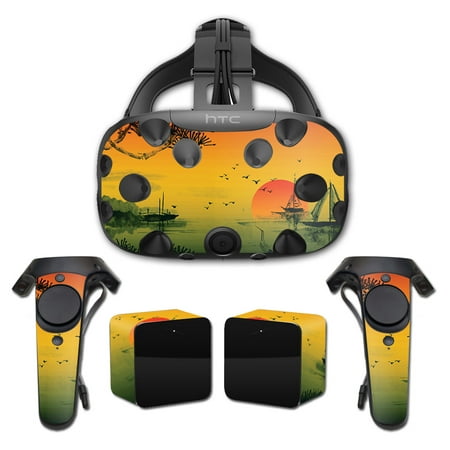 MightySkins Skin Compatible With HTC Vive Full Coverage - Anime Fan | Protective, Durable, and Unique Vinyl Decal wrap cover | Easy To Apply, Remove, and Change Styles | Made in the (Best Phone Coverage In Usa)