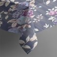 thumbnail image 3 of Pioneer Flower Floral Print Pattern Rectangle Tablecloth 60"x84",Waterproof Polyester Rectangle Table Cloth, Wipeable Spillproof Polyester Tablecloth for Dining, Camping, Indoor and Outdoor, 3 of 5