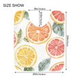 thumbnail image 5 of Yayeee Bath Rug for Bathroom Floor Non Slip Rectangle Fluffy Soft Absorbent Mat, 16"x24", Candy Grapefruit Slices, 5 of 7