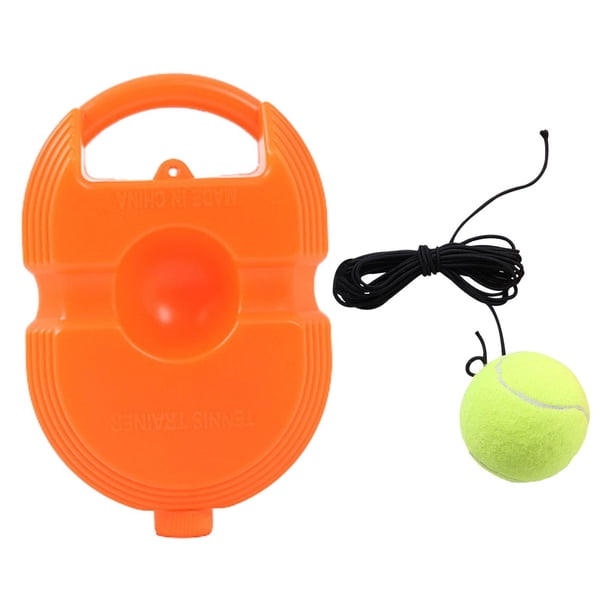 Entrenador de Tenis Shamjiam Dispositivo de Práctica Portátil Naranja