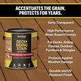 thumbnail image 3 of Evolve Semi-Transparent Water Based Wood Stain, Fence Stain & Deck Paint, Honey Gold, 1 gal, 3 of 6