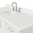 thumbnail image 4 of Ariel S055swqovo Magnolia 54" Free Standing Single Basin Vanity Set - Grey / Pure White, 4 of 7