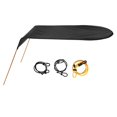 thumbnail image 2 of Lightweight Canoe Sun Shade Canopy with Kayak Accessories Black, 2 of 10
