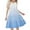Blue, variant on 5-6 Years Girls Summer Dress Sleeveless Casual Floral Sundress for Girl 4-15 Years