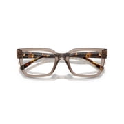 Vogue Unisex VO5611B Propionate Eyeglasses, Transparent Brown, 52mm