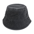 thumbnail image 1 of Kmbangi Kids Washed Bucket Hats Sun Protection Wide Brim Outdoor Travel Hats, 1 of 9