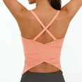 thumbnail image 6 of GUACER Women's Cross-Back Camisole Strappy Racerback Workout Tank Tops Casual Yoga Gym Athletic Crop Top, 6 of 7