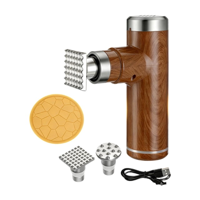 de carne eléctrico, ayudante de cocina compacto y versátil para ablandar filetes, carne de cerdo, chuletas de pollo y carne de res.