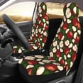 thumbnail image 2 of Vsdgher Red Fruit Automotive Seat Covers for Cars Trucks and SUVs – Car Seat Covers for Truck Seat Protectors Set of 2, 2 of 7