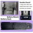 thumbnail image 3 of 5 Pins 48v 10.4ah Ebike Battery with Charger 48v Lithium ion Battery for 1000W Electric Bicycle, 3 of 10