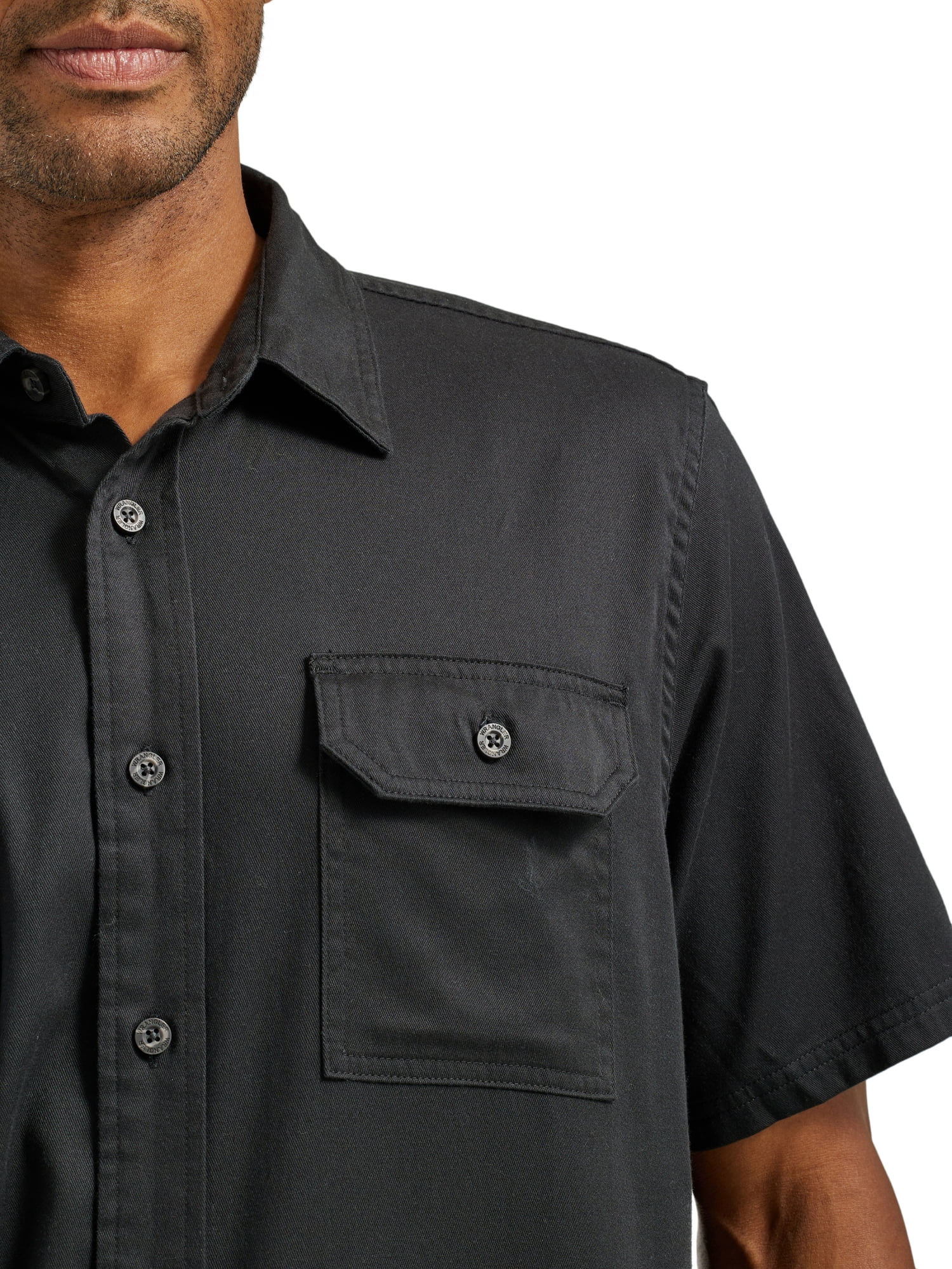 Wrangler Men's Short Sleeve Woven Shirt, Sizes S-5XL