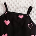 thumbnail image 5 of Gelikeya Girls 2 Piece Cute Cartoon Camisole Pencil Dress with Short Sleeve Crop Tee Top Set Summer Cute Outfits 0-3Y (Z02 Hot Pink, 12-18 Months), 5 of 7
